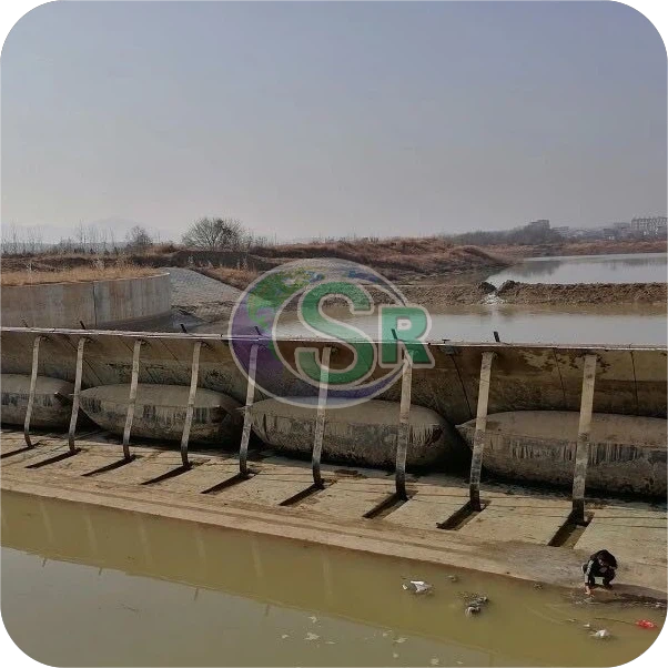 סכר שער פלדה עם שלפוחית השתן של EPDM
